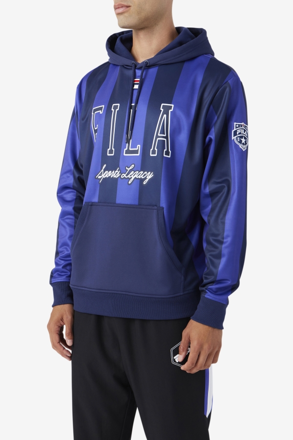 Liberty-Navy-White Soni Hoodie Fila