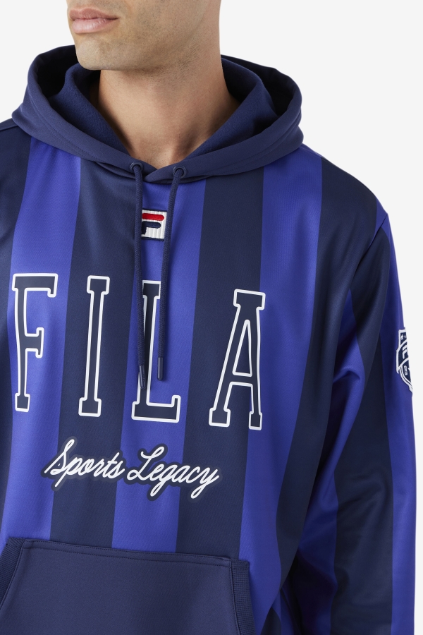 Liberty-Navy-White Soni Hoodie Fila