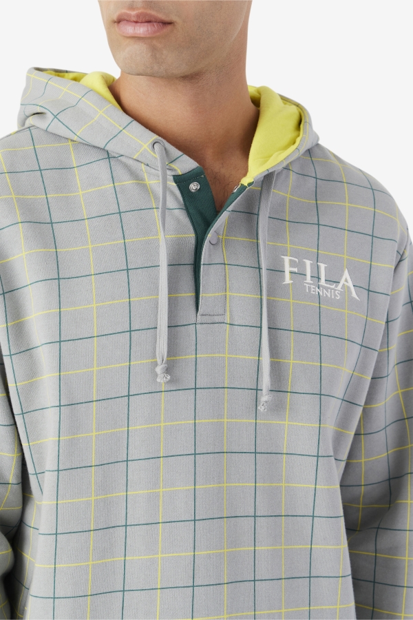 Rish Hoodie Fila Monument-Yellow-June Bug