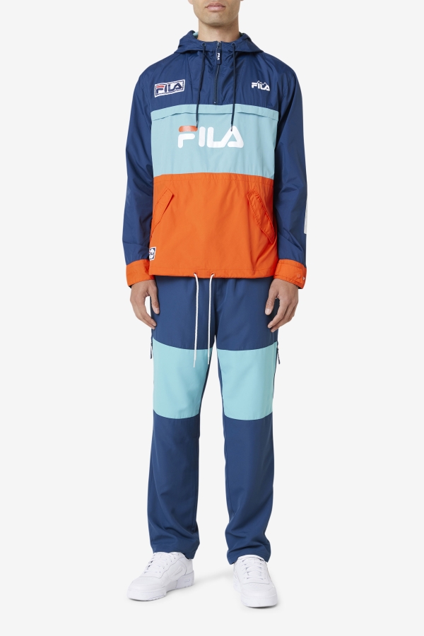 Navy-Bayou-Cherry Tomato Tharu Windjacket Fila