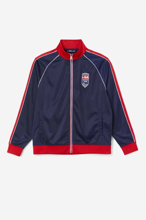 2Pac Track Jacket Navy-Red-White Fila