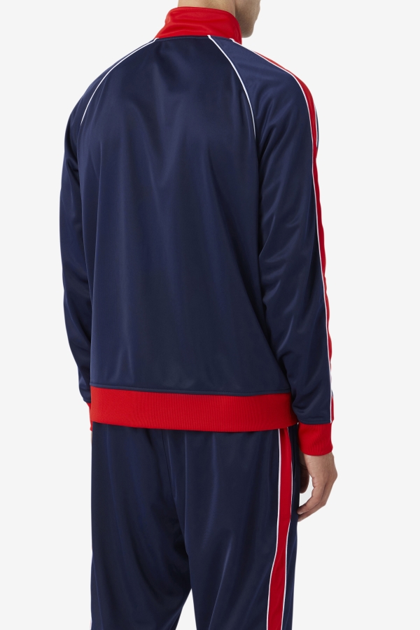2Pac Track Jacket Navy-Red-White Fila