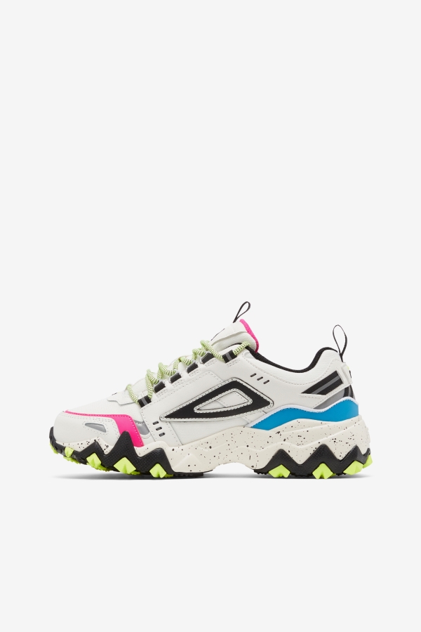 Women\'s Oakmont Tr White-Black-Atomic Blue Fila