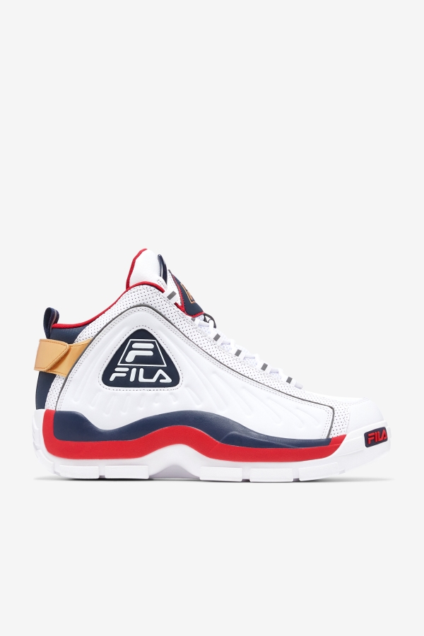 Men's Grant Hill 2 Game Break White-Blues-Red Fila