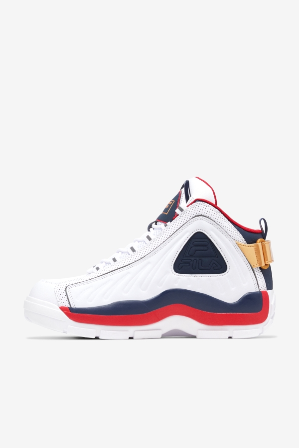 Men\'s Grant Hill 2 Game Break White-Blues-Red Fila