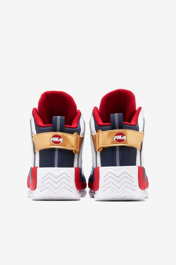 Men\'s Grant Hill 2 Game Break White-Blues-Red Fila