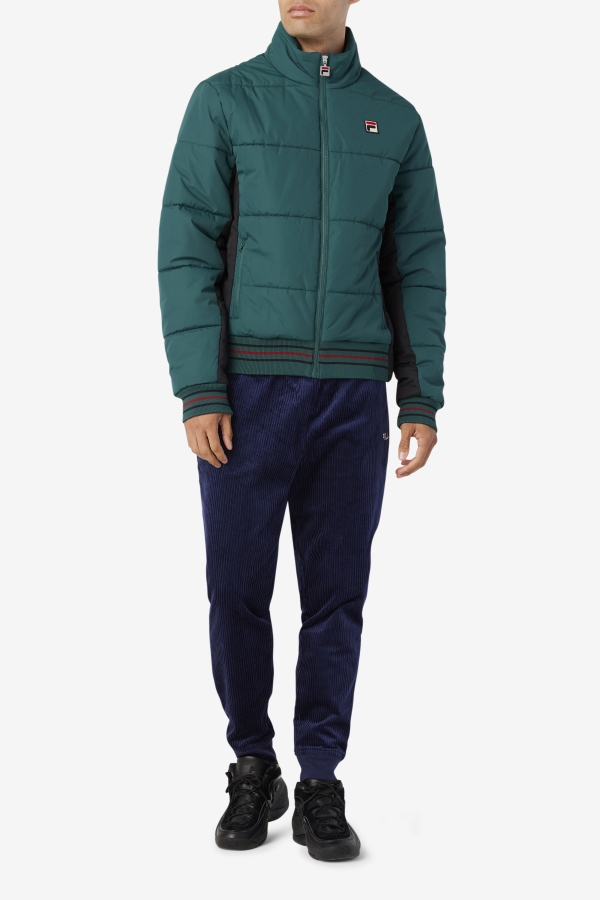 Fila Watson Puffer Jacket June Bug-Black