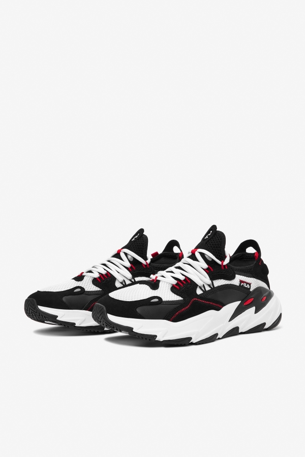 White-Black-Red Fila Men\'s Ray Tracer Evo 2