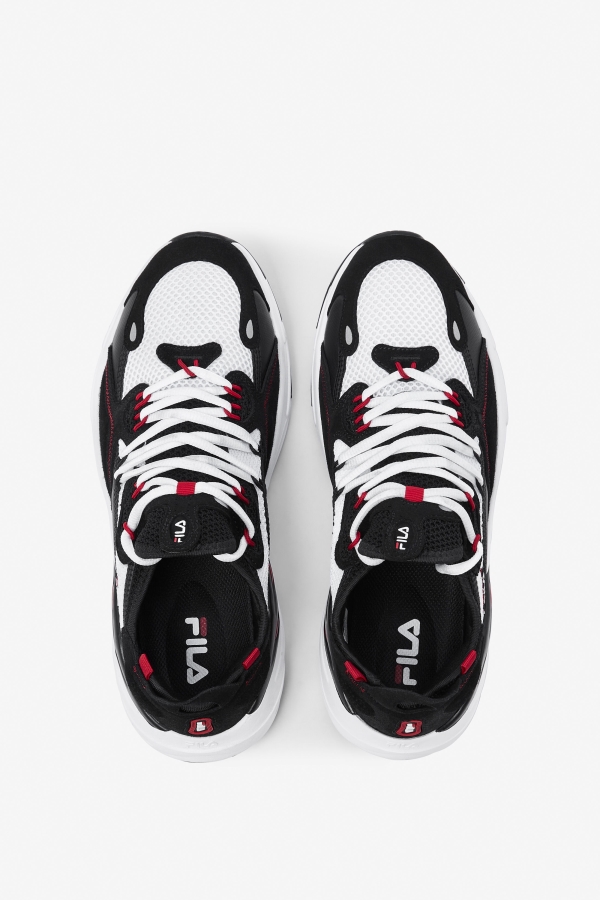 White-Black-Red Fila Men\'s Ray Tracer Evo 2