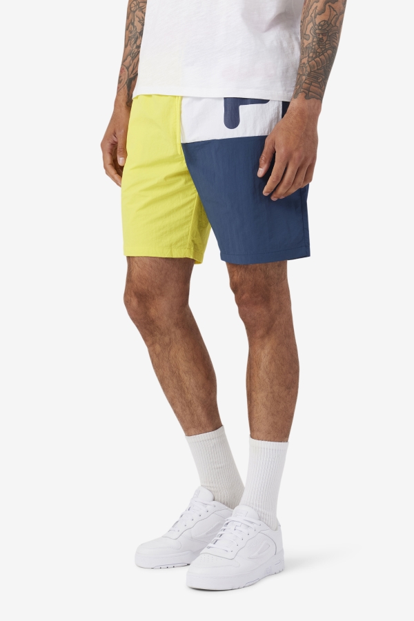 Yellow-Navy-White Cosire Swim Short Fila