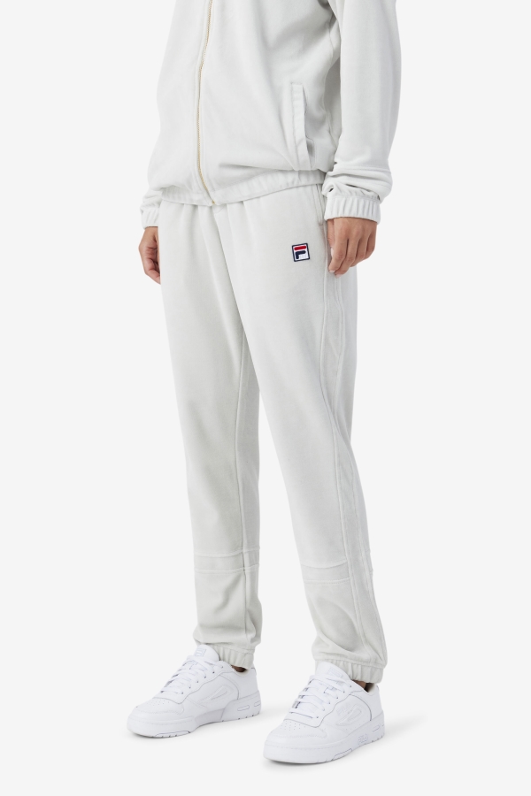 Dawn Blue Fila Ravid Velour Pant