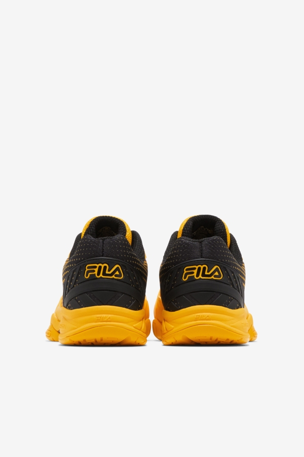 Citrus-Black Fila Men\'s Volley Zone
