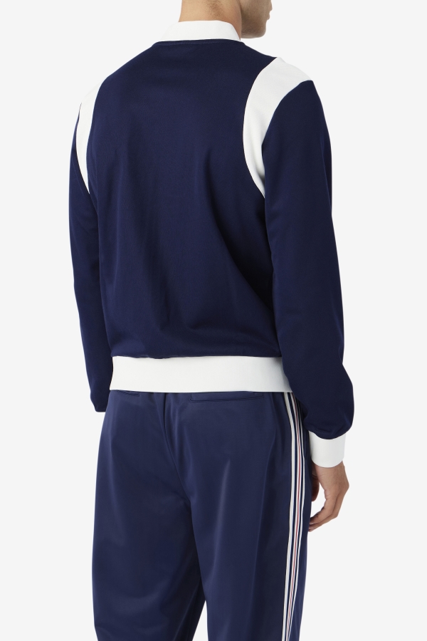 Colton Bomber Navy-Egret Fila