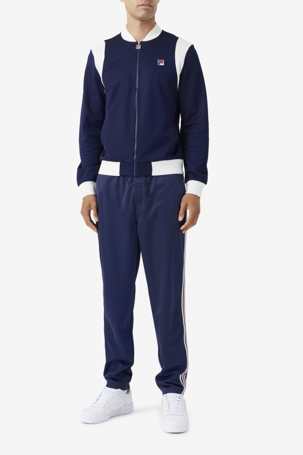 Colton Bomber Navy-Egret Fila