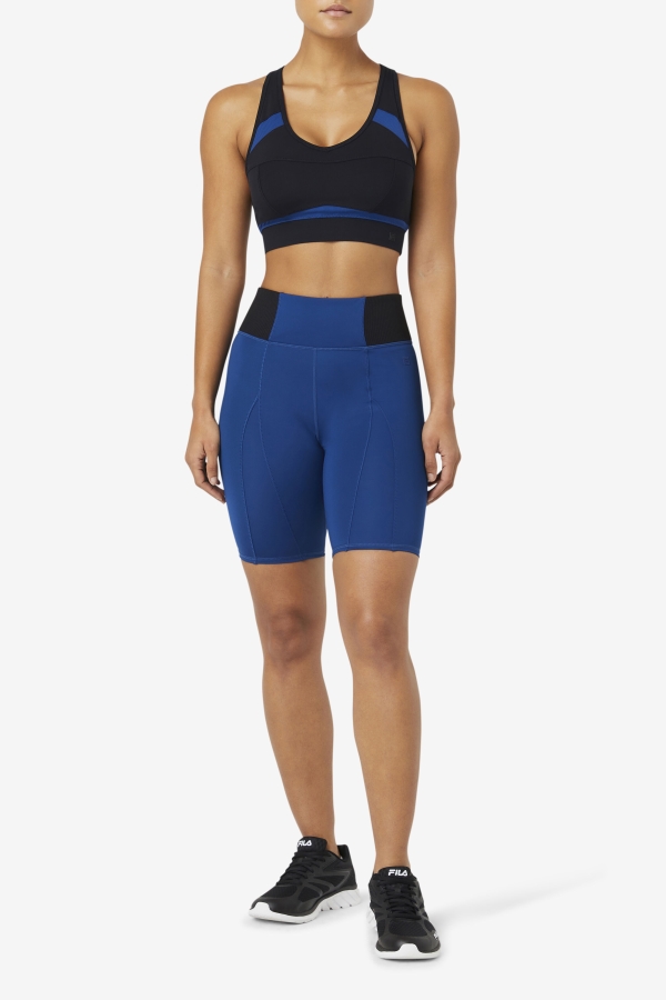 Uplift Racerback Sports Bra Black-Npny Fila
