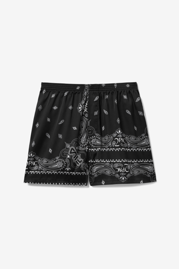 Black-White Fila 2Pac Bandana Print Boxer