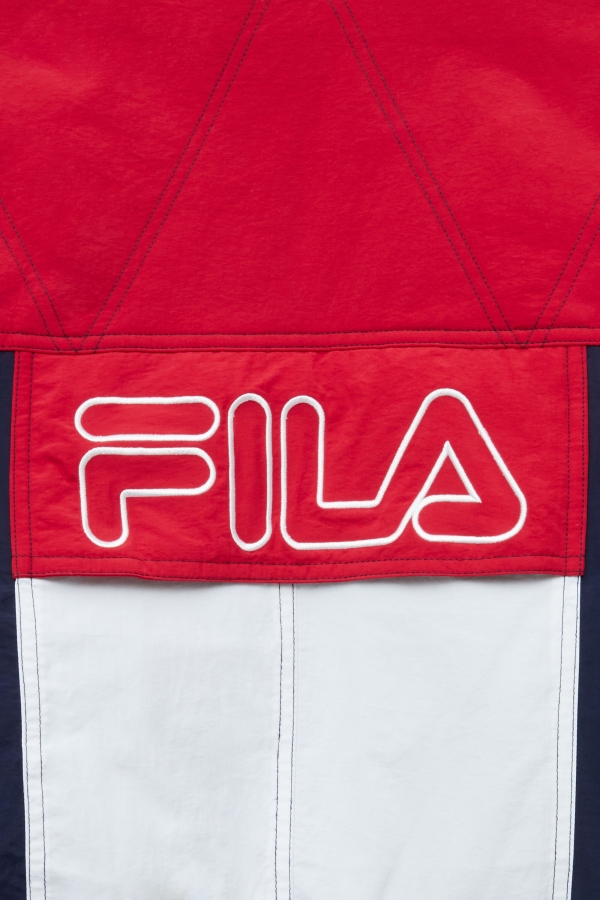 Peacoat-Red-White Fila golia parka jacket