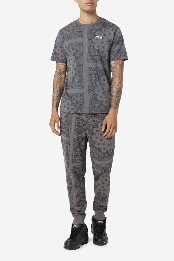 Hemlock Jogger Fila Thunderstorm-Bandana Print