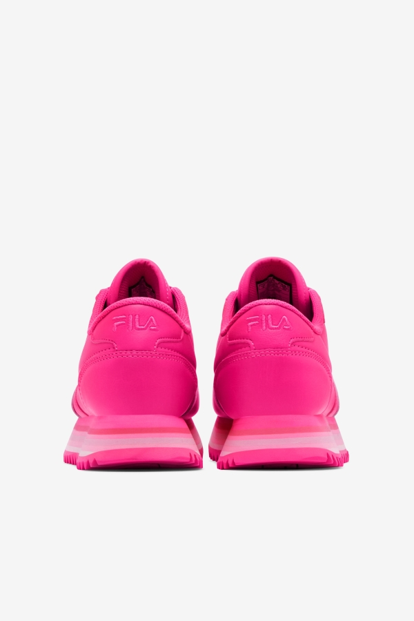 Fila Women\'s Orbit Stripe Pink Glo-Pink