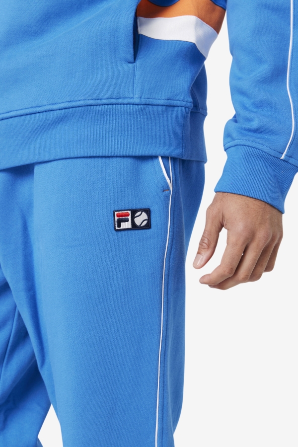 Strong Blue-White-Coral Rose Fila Townes Jogger