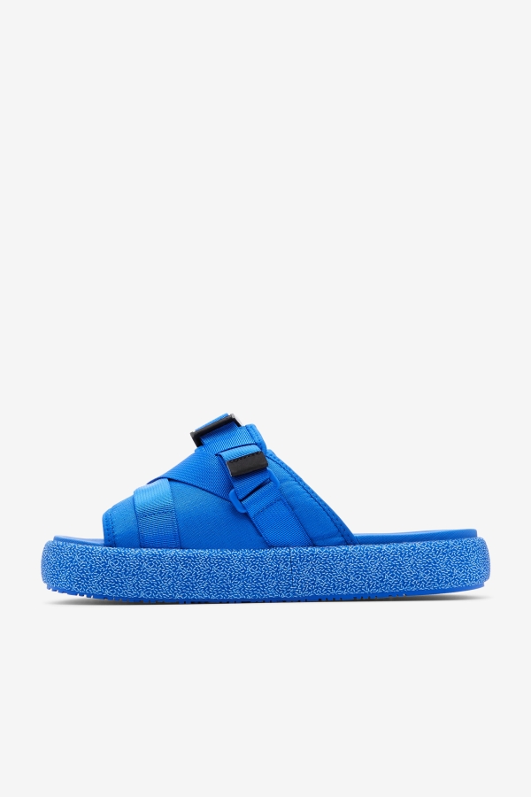 Blue-Black-Blue Men\'s Atlas Slide Fila