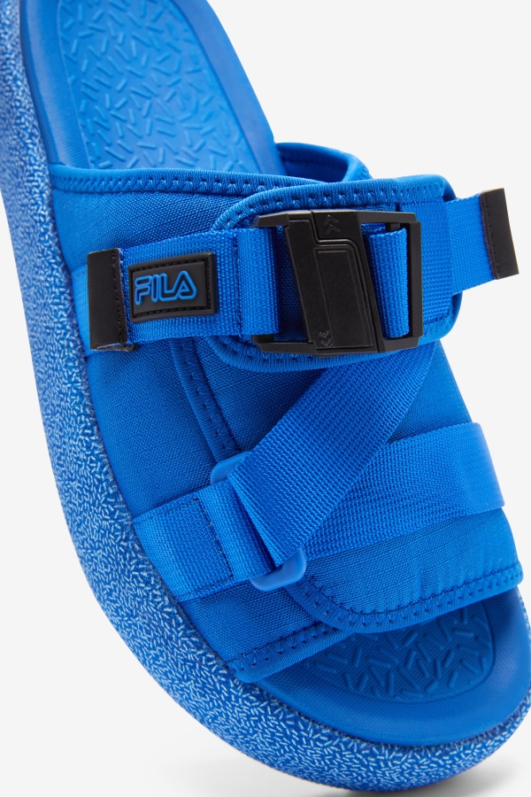 Blue-Black-Blue Men\'s Atlas Slide Fila