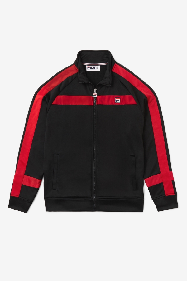 Black-Red Fila Renzo Jacket
