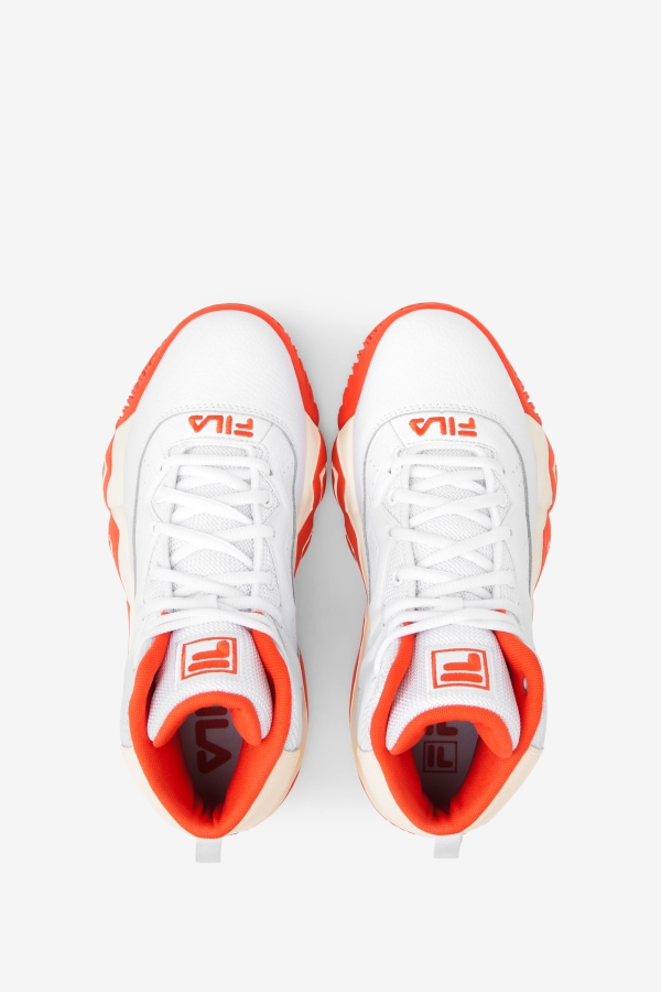 Women\'s Mb White-Mandarin Red-Gardenia Fila