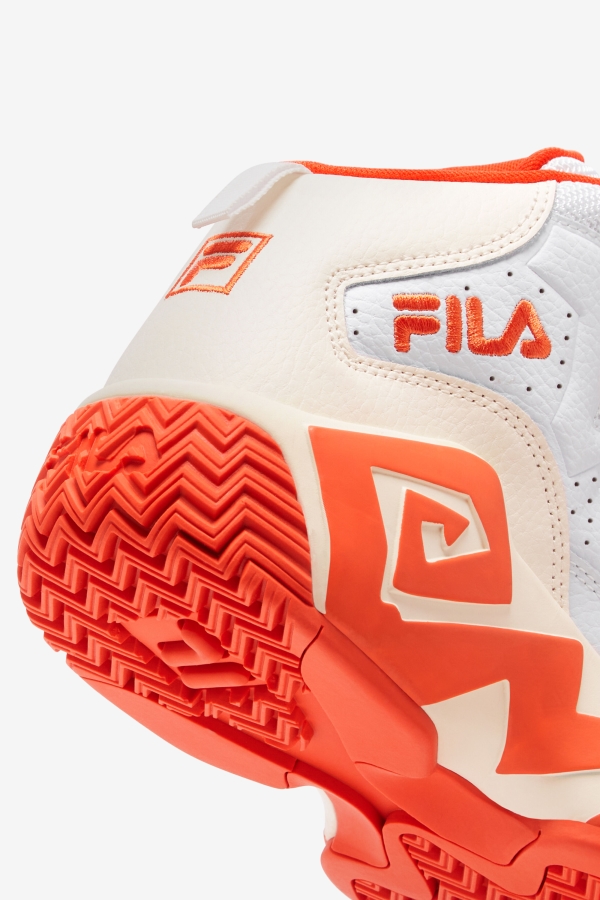 Women\'s Mb White-Mandarin Red-Gardenia Fila