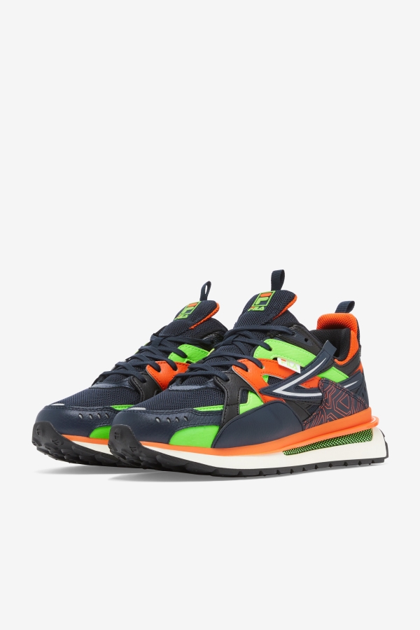 Men\'s Sandenal Blue-Red Orange-Green Fila
