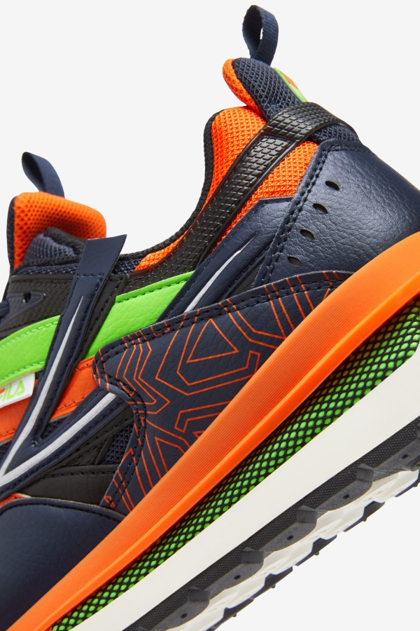 Men\'s Sandenal Blue-Red Orange-Green Fila