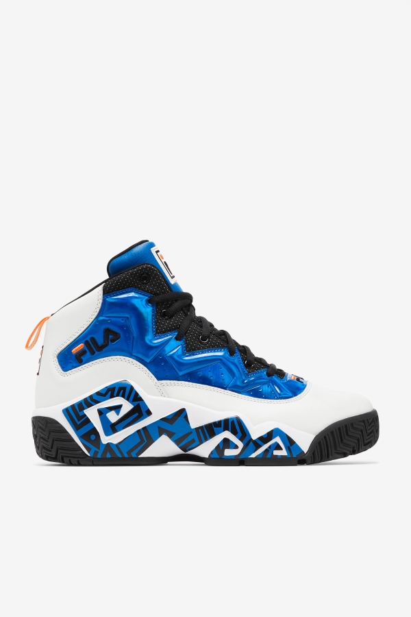 Fila White-Blue-Orange Men's MB Night Walk