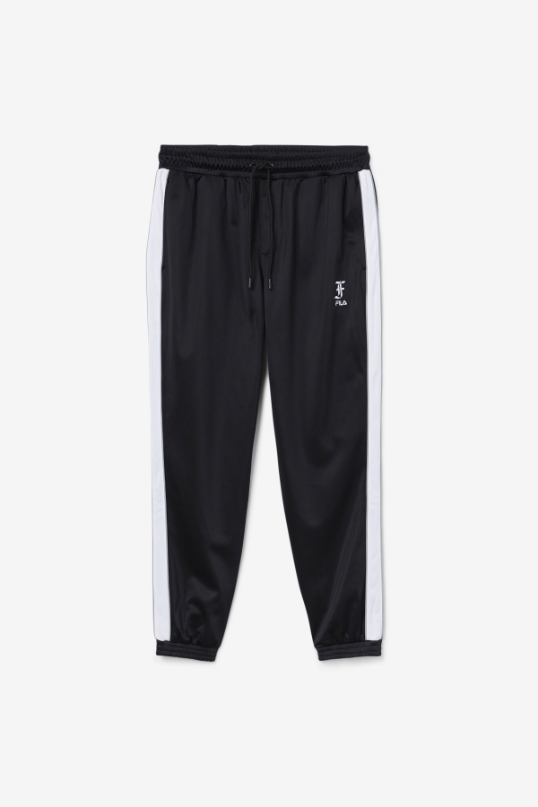Black-White-Monument Runi Track Pant Fila