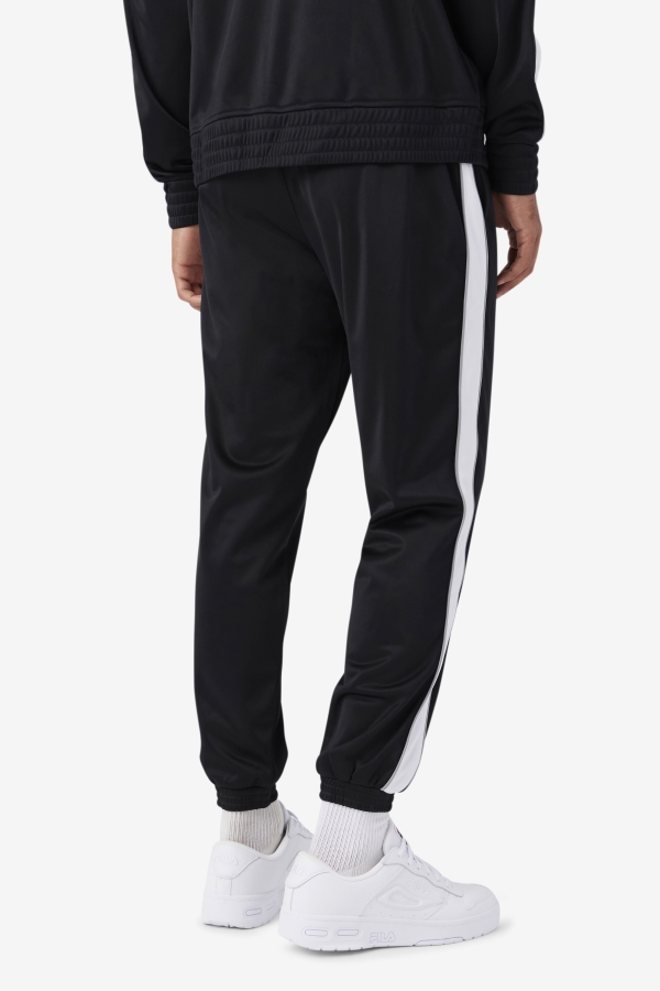 Black-White-Monument Runi Track Pant Fila