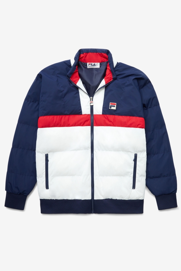 Fila Navy-Red-White fausto ski jacket