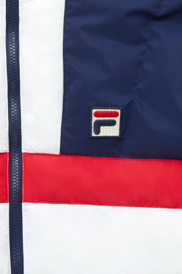 Fila Navy-Red-White fausto ski jacket