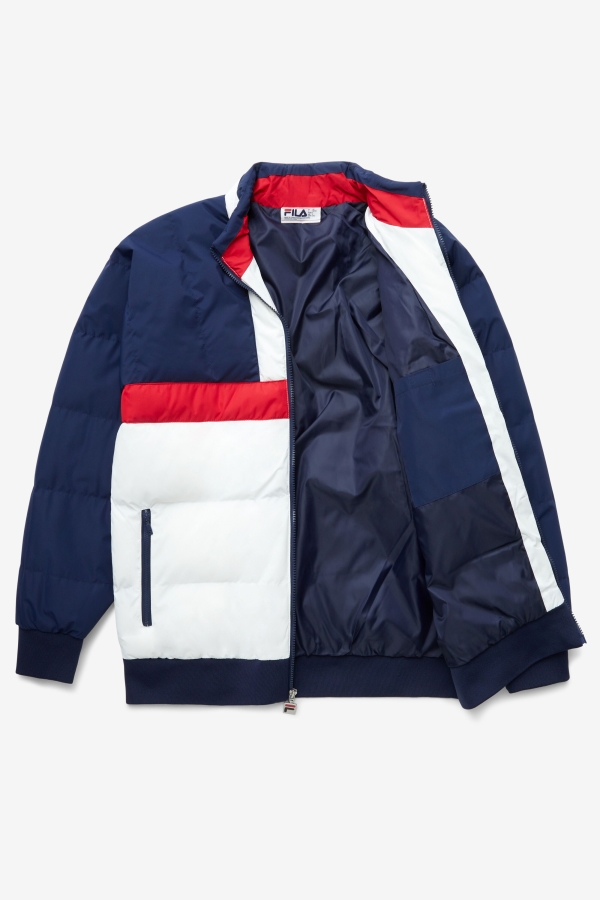 Fila Navy-Red-White fausto ski jacket