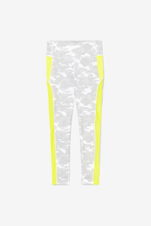 Forza Contrast 7-8 Leggings White-Sulphur Fila