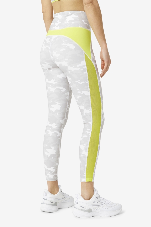 Forza Contrast 7-8 Leggings White-Sulphur Fila