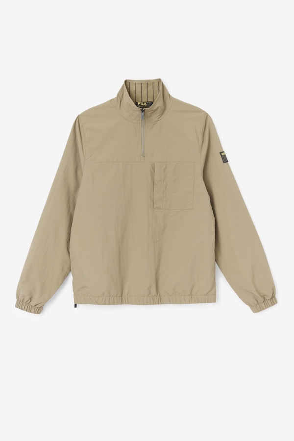 Fila Covert Green Magnus 1-4 Zip Track Jacket