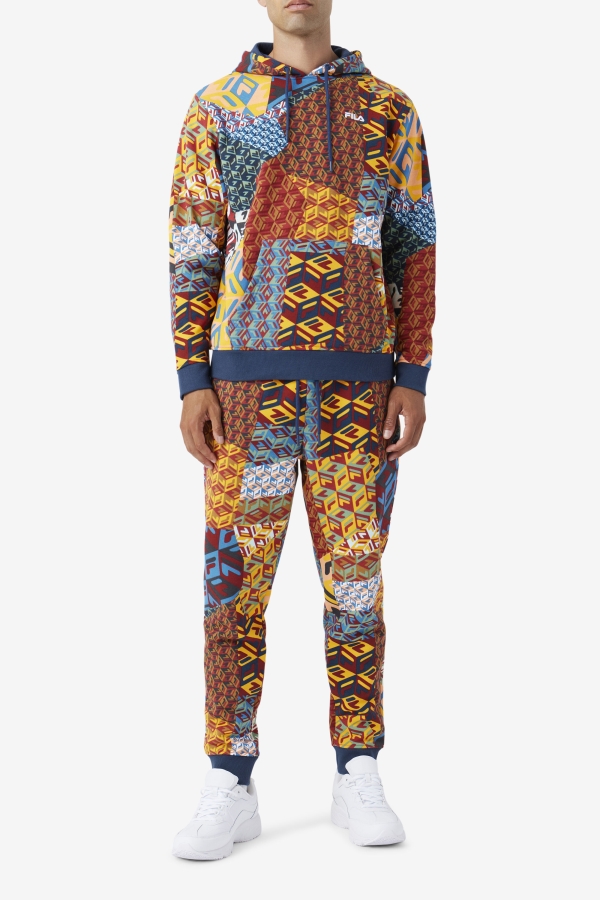 Fila Yellow Print-Ocean Amay Jogger