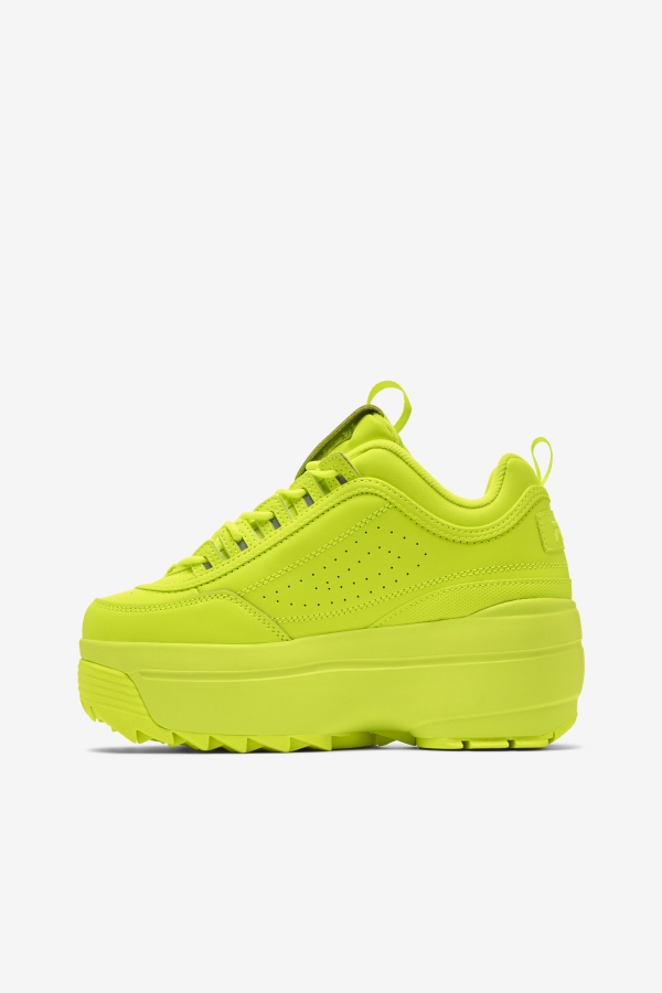 Women\'s Disruptor 2 Wedge Yellow Fila