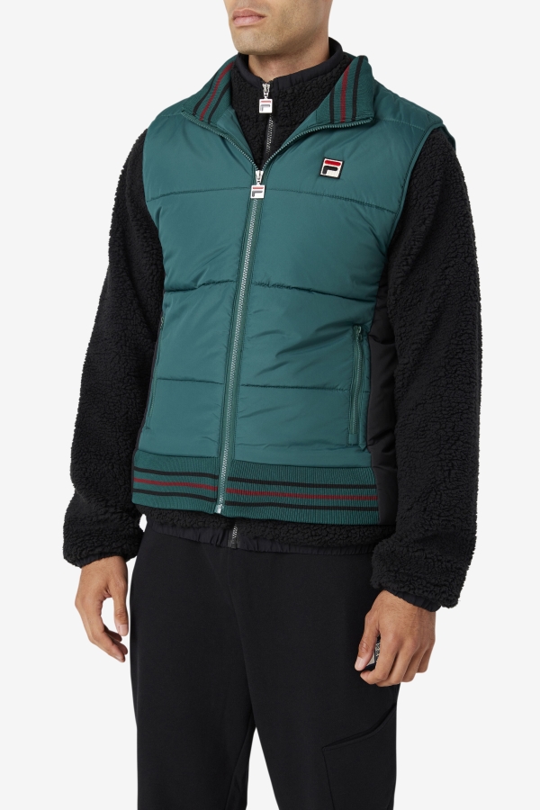 Matias Vest June Bug-Black Fila