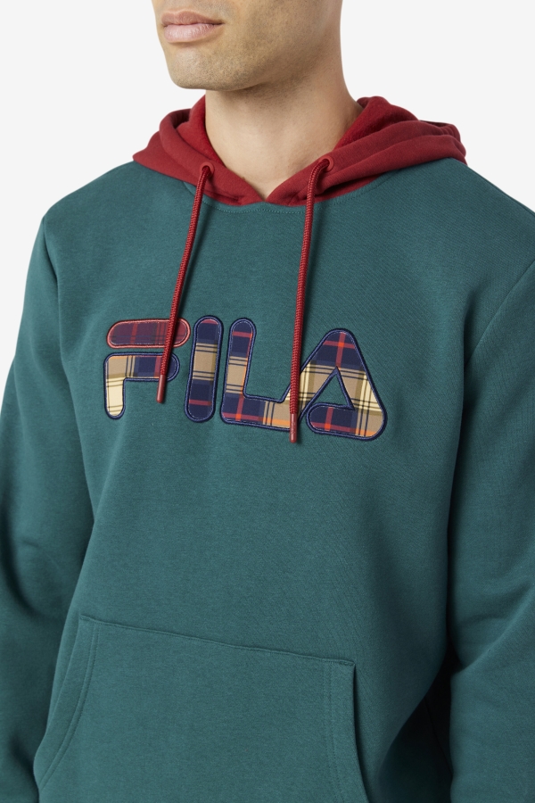 Fila Harnoop Hoodie June Bug-Rhubarb-Saffron