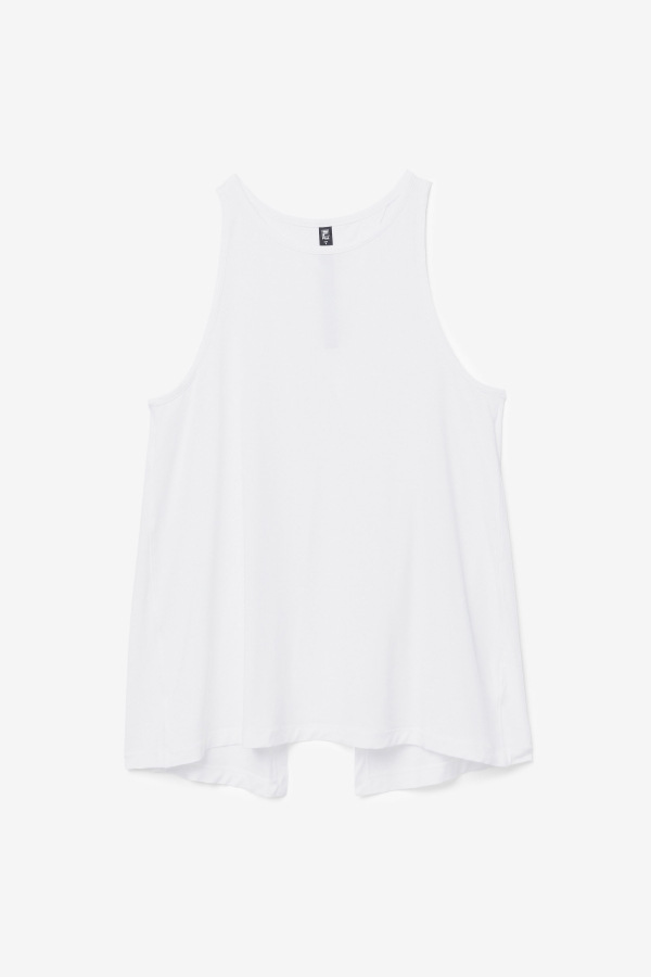 Fila Fi-Lux Open Back Tank Top White