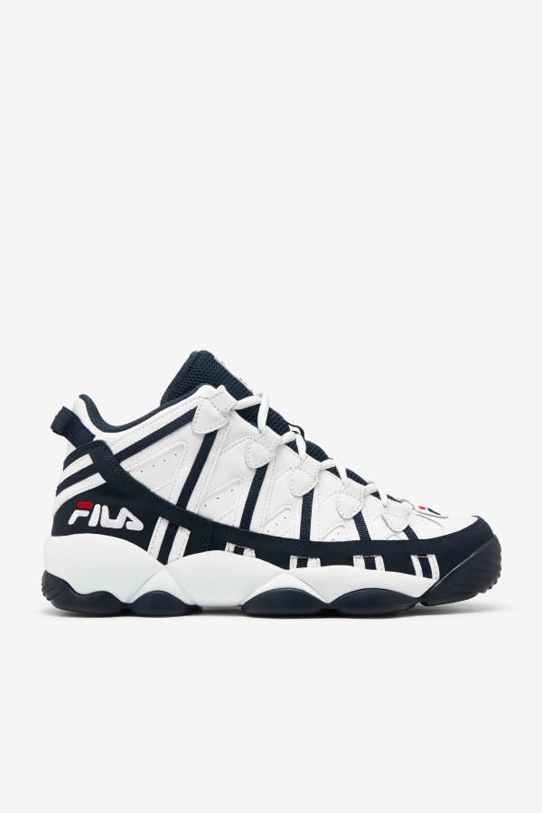 Men's Stackhouse Spaghetti Fila White-Navy-Red