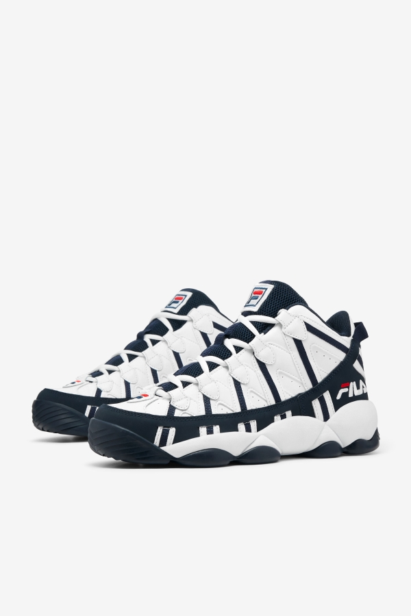 Men\'s Stackhouse Spaghetti Fila White-Navy-Red