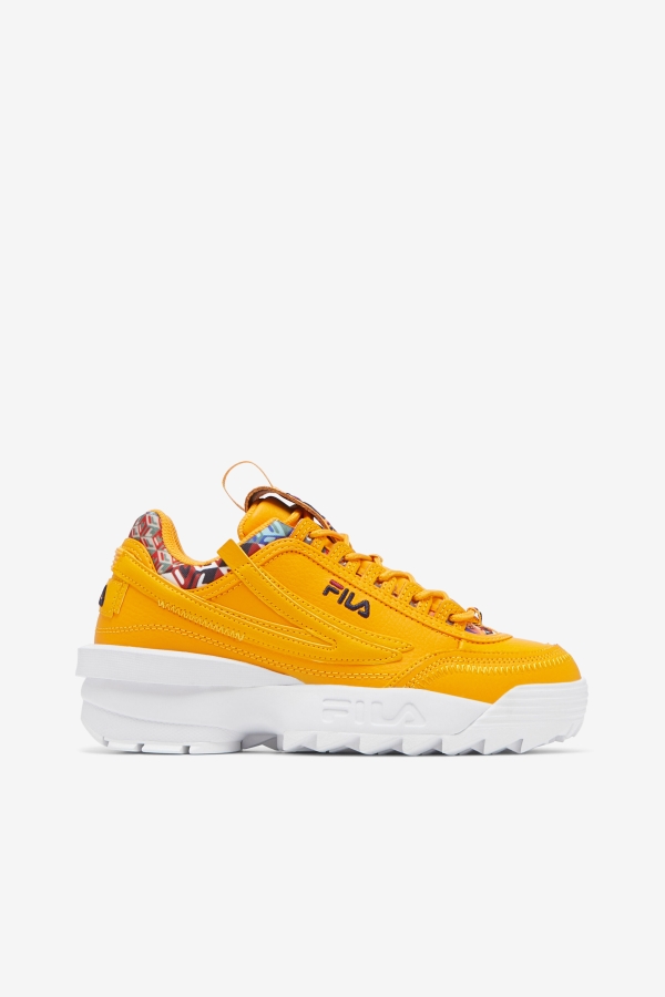 Women's Disruptor 2 EXP Cubic Yellow-Rhubarb-Navy Fila