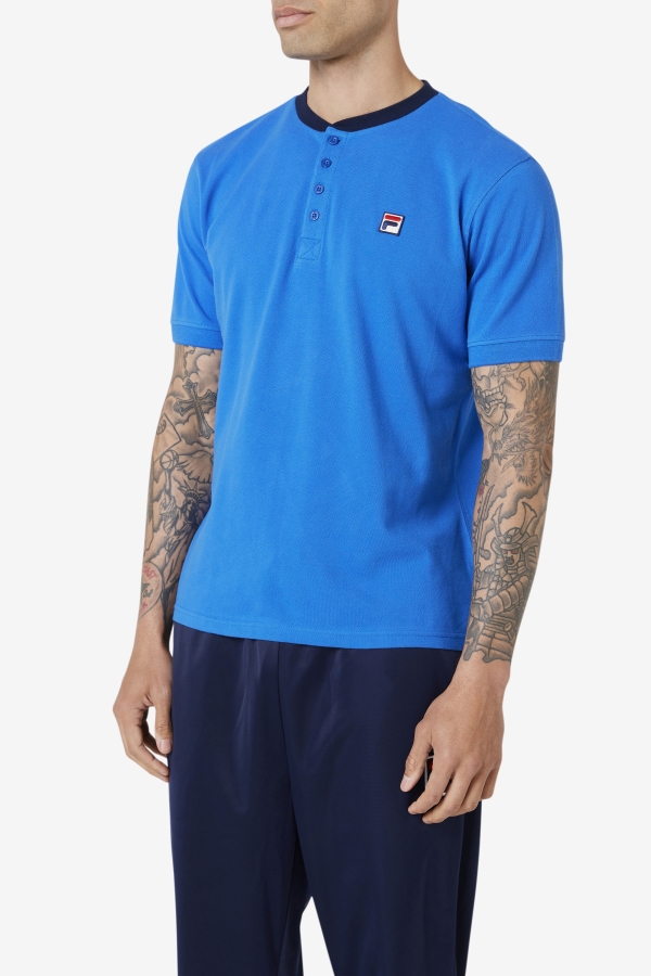 Ralph Henley Strong Blue-Navy Fila