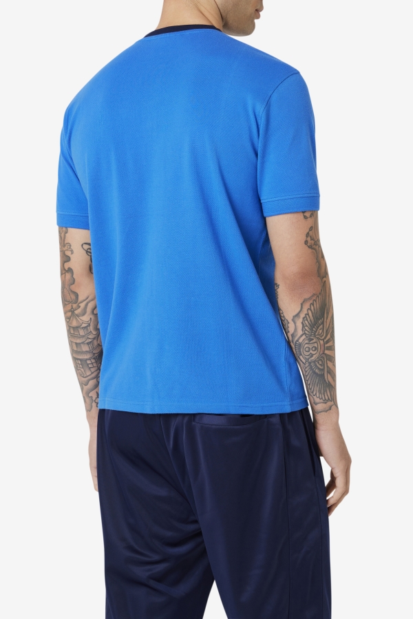 Ralph Henley Strong Blue-Navy Fila